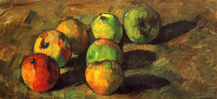 Paul Cezanne, Still Life with seven apples