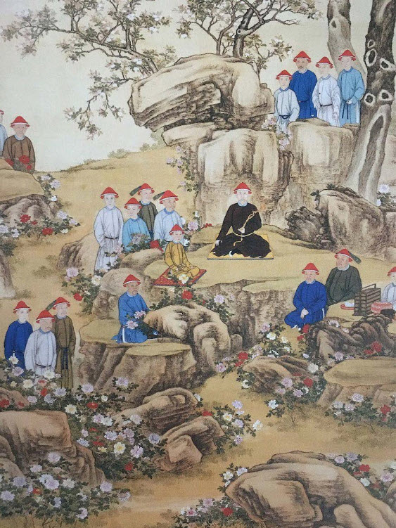 Anonymous, The Yongzheng Emperor Admiring Flowers, c. 1725.