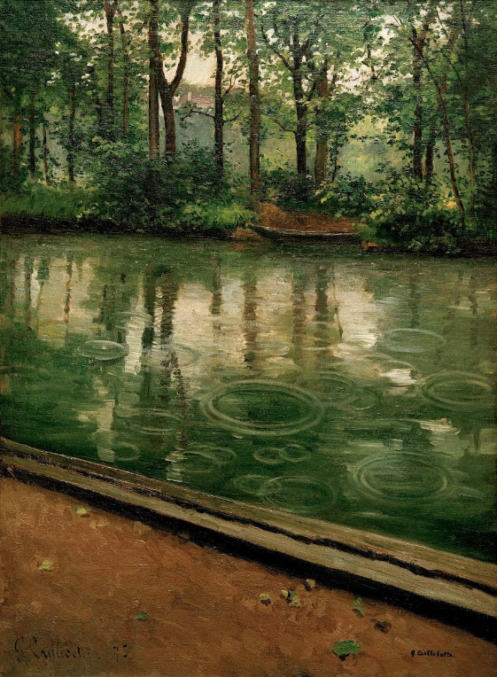 Gustave Caillebotte, The Yerres, Effect of Rain, 1875.