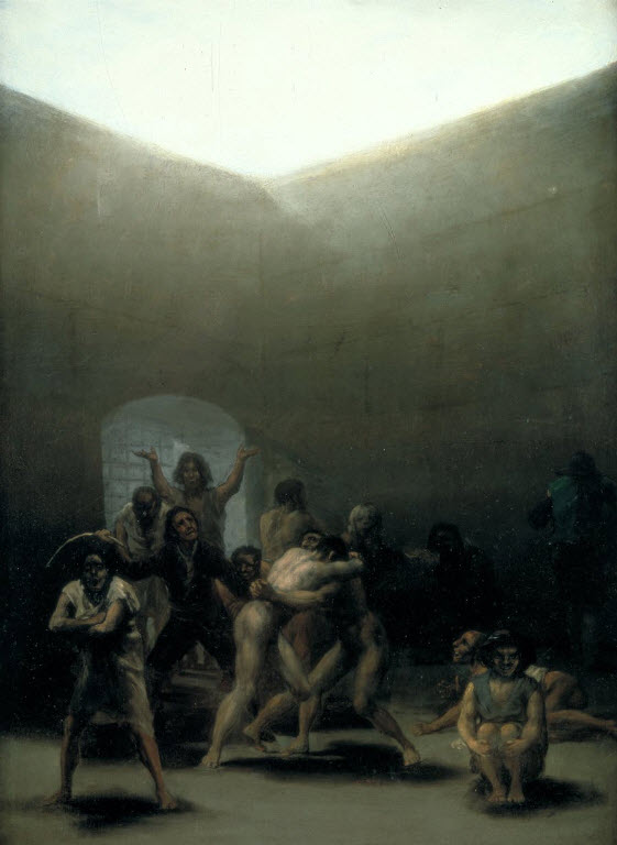 Francisco Goya, Yard with Lunatics, 1794.