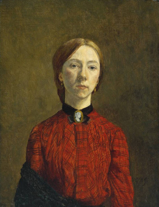 Gwen John, Self Portrait, 1902. 