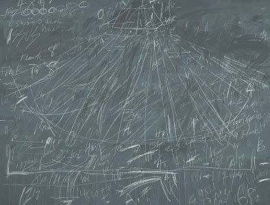 Cy Twombly, Synopsis of a Battle, 1968. 